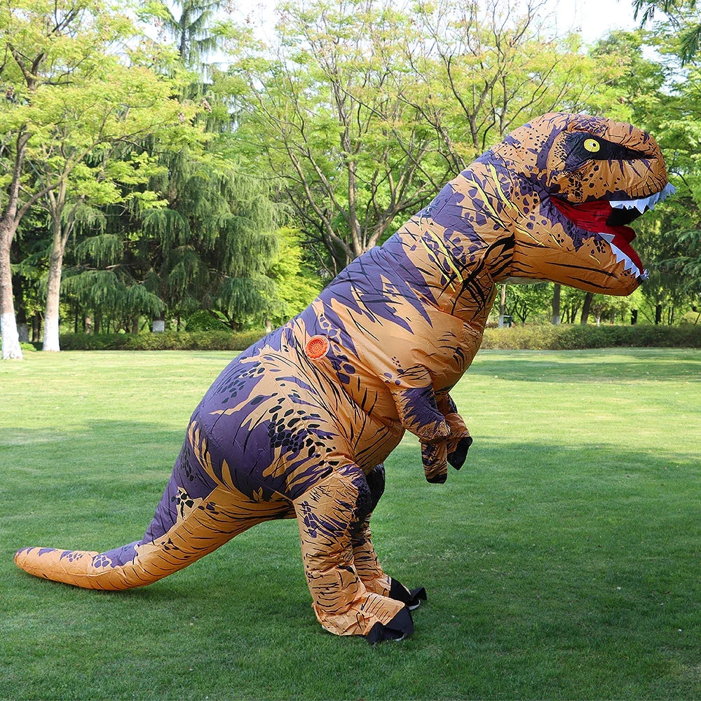 Inflatable Dinosaur Costume Unisex Halloween Cosplay Festival