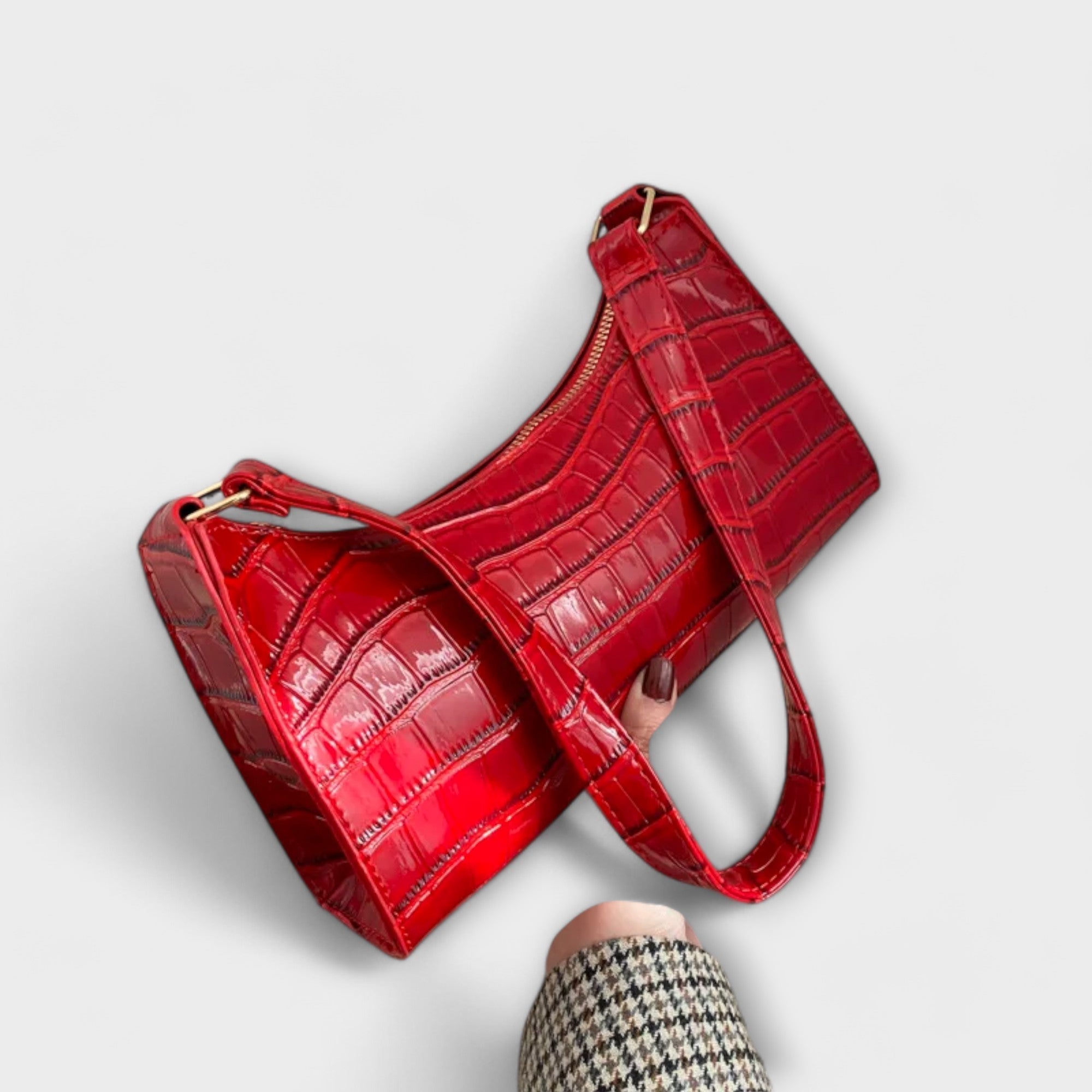 Lily | Shiny Leather Bag