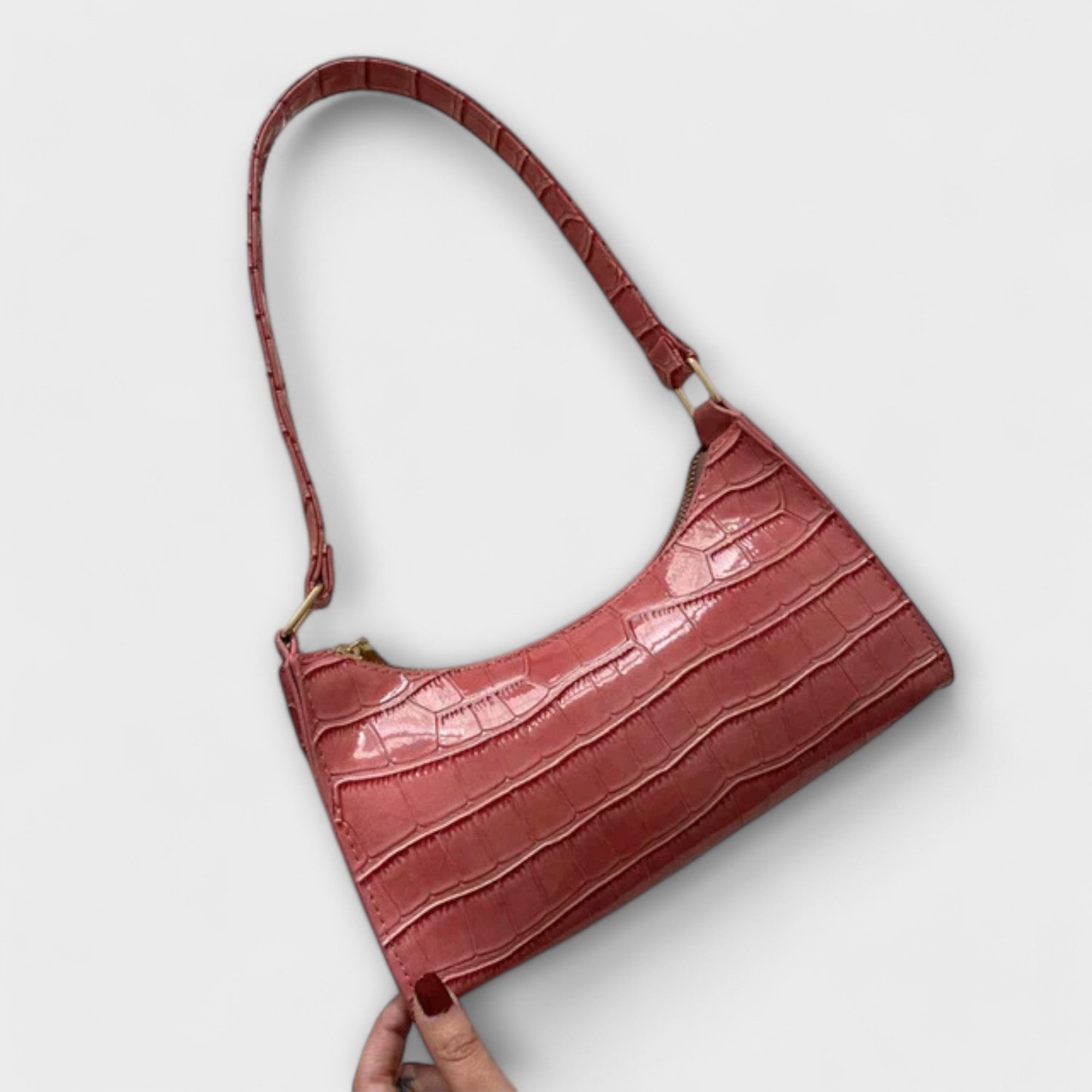 Lily | Shiny Leather Bag