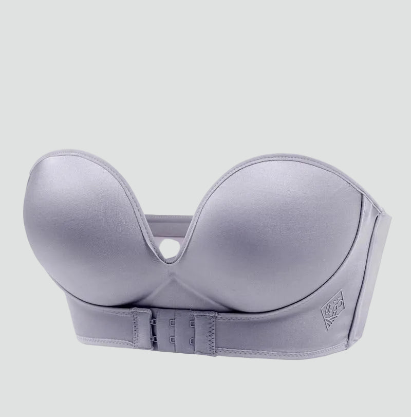 Sujetador push-up adhesivo sin tirantes para mujer, ideal para vestidos