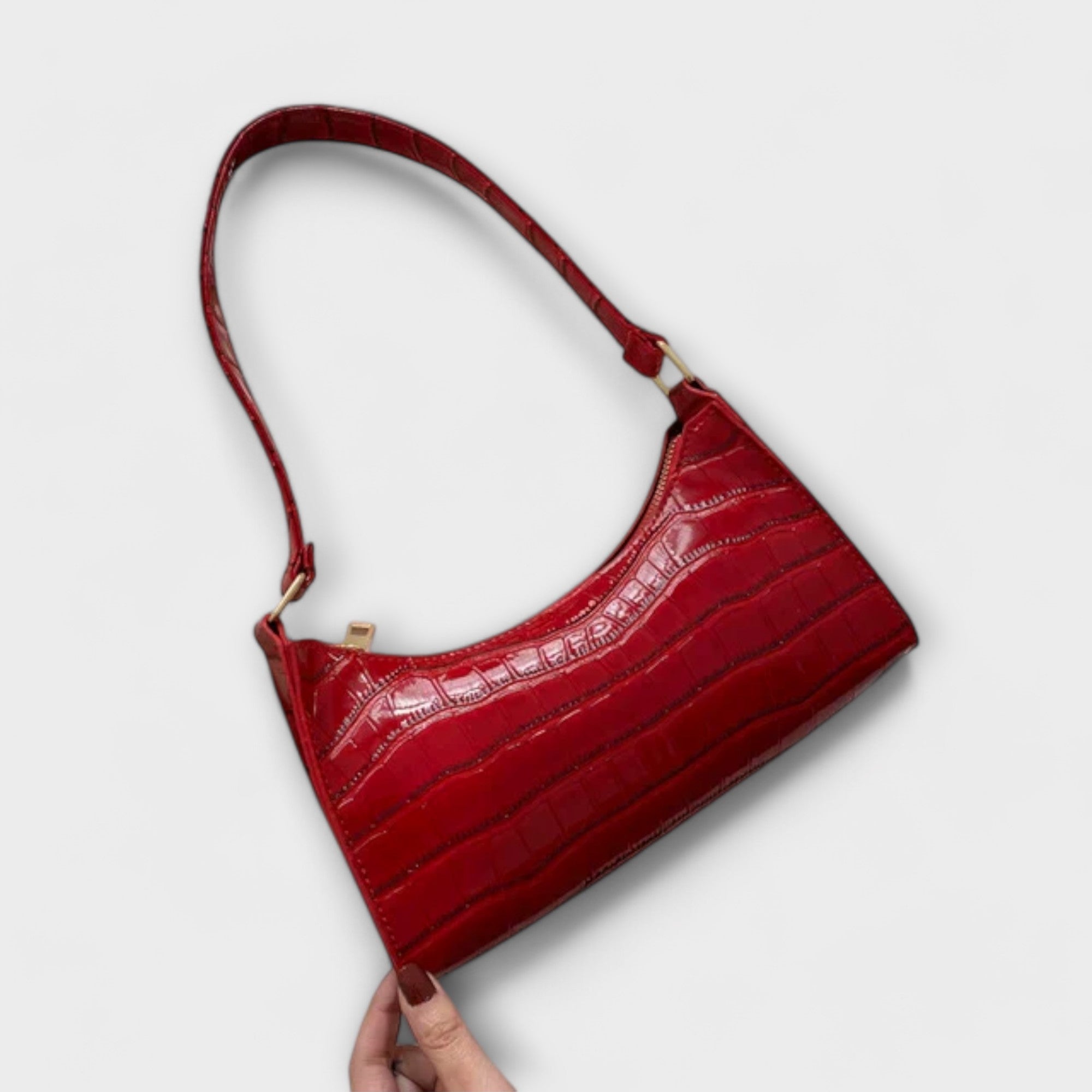 Lily | Shiny Leather Bag