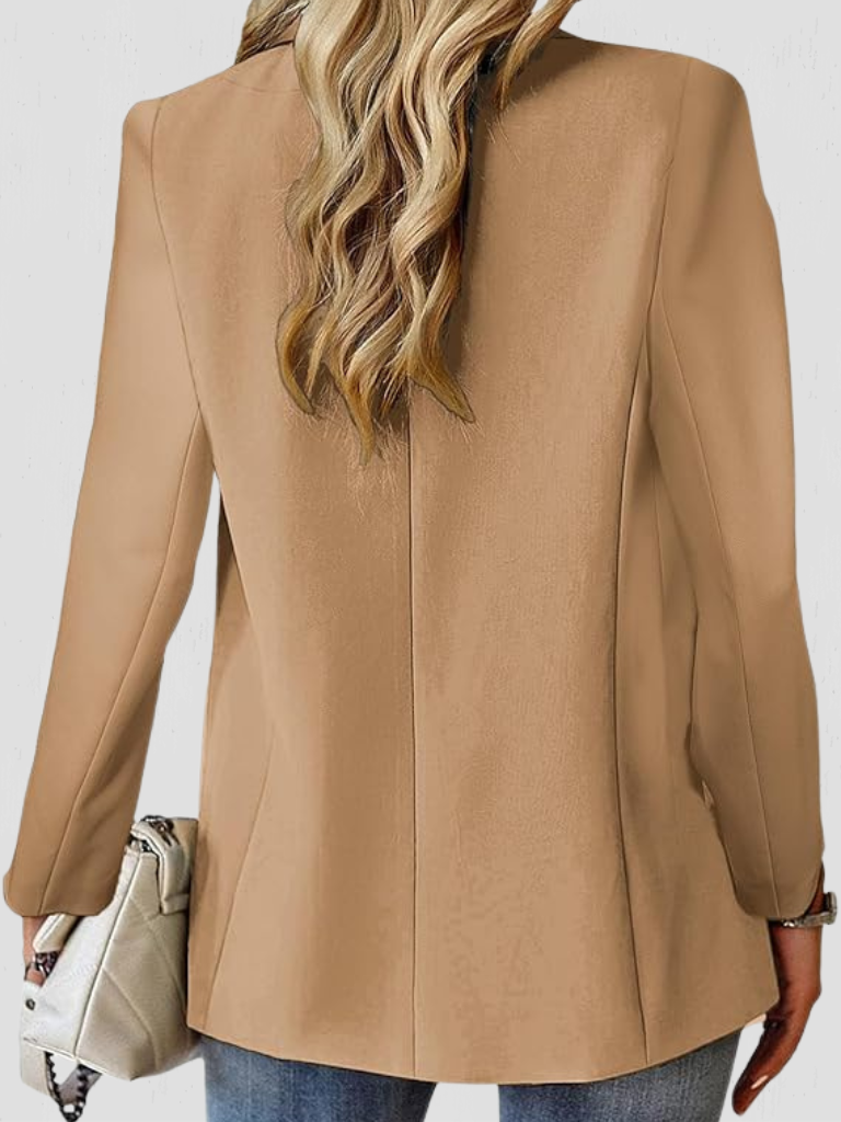Ensemble blazer femme en denim