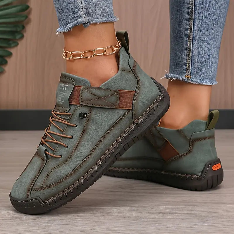 Women's Sneakers Leather orthopedic support