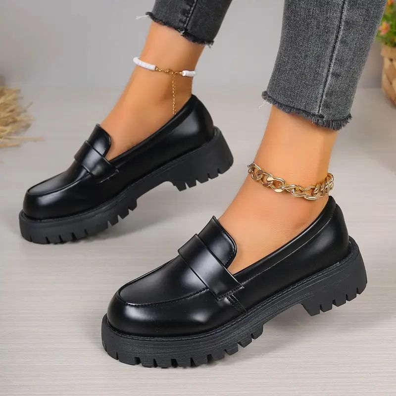 Mocassins en cuir pour femme