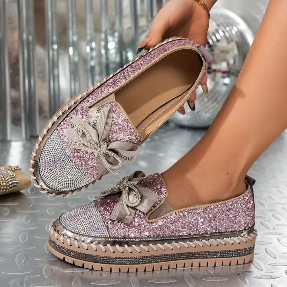 Mocasines para mujer con soporte ortopédico