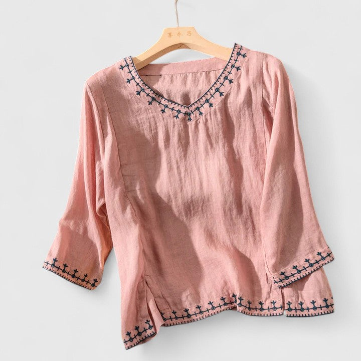 Women's Blouse V-neck