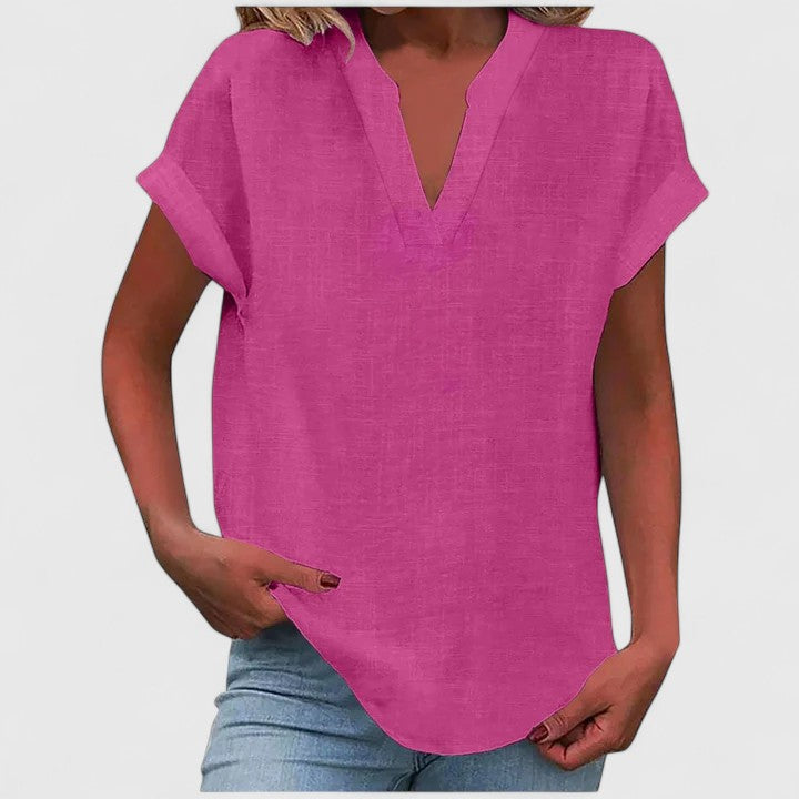 Women's Blouse V-neck