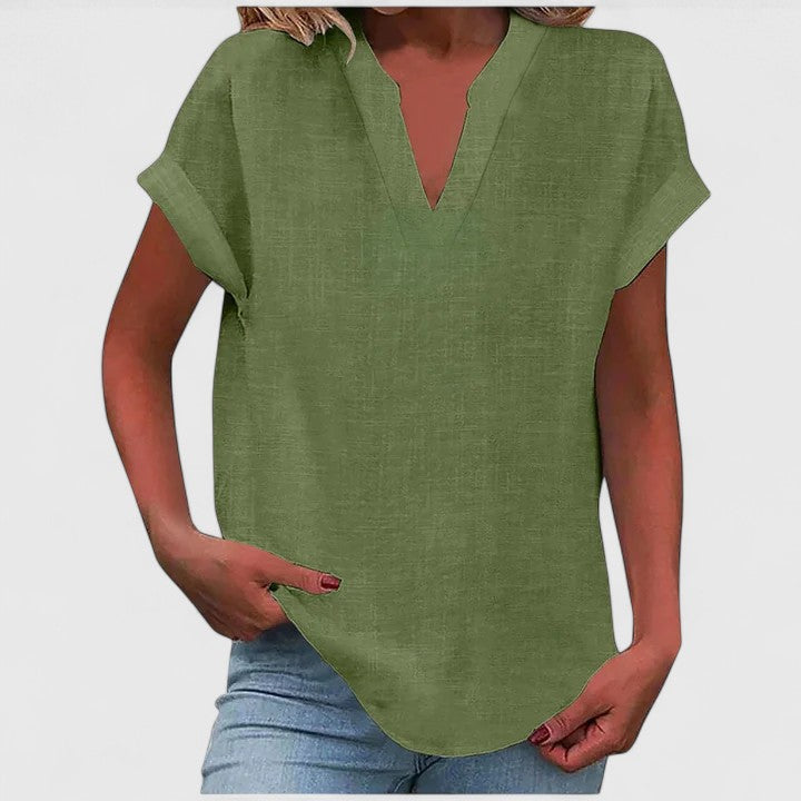 Women's Blouse V-neck