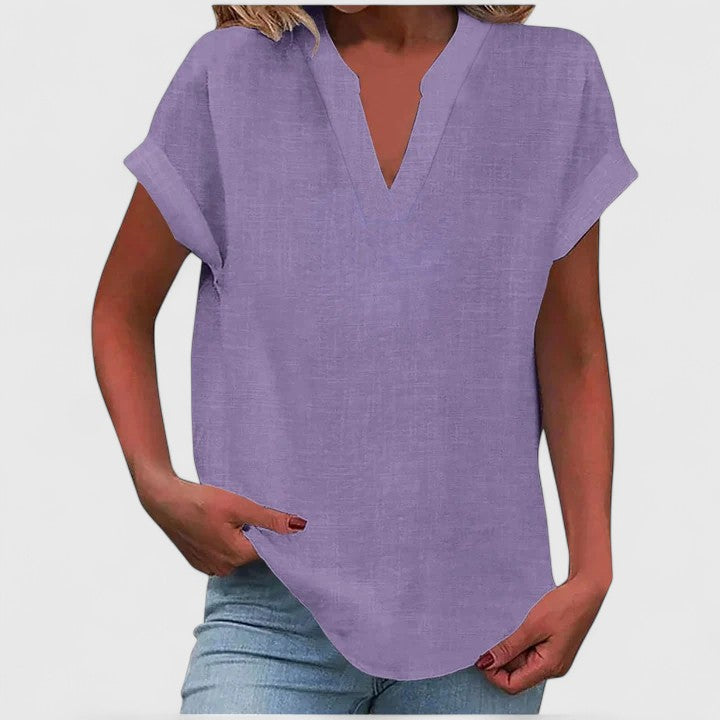 Women's Blouse V-neck