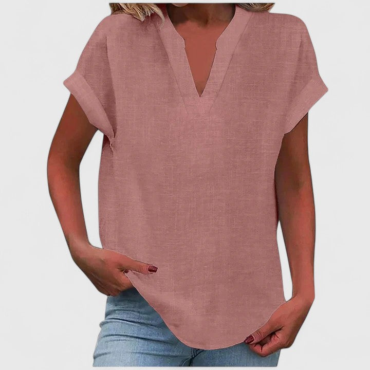 Women's Blouse V-neck