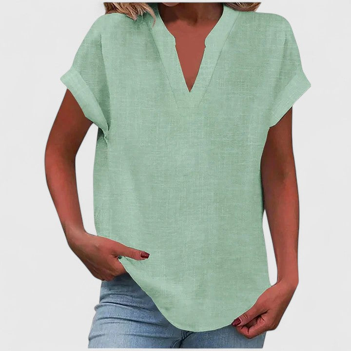 Women's Blouse V-neck