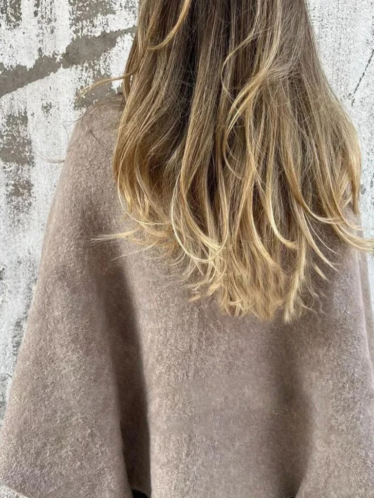 Women's Cardigan Cashmere wrap front