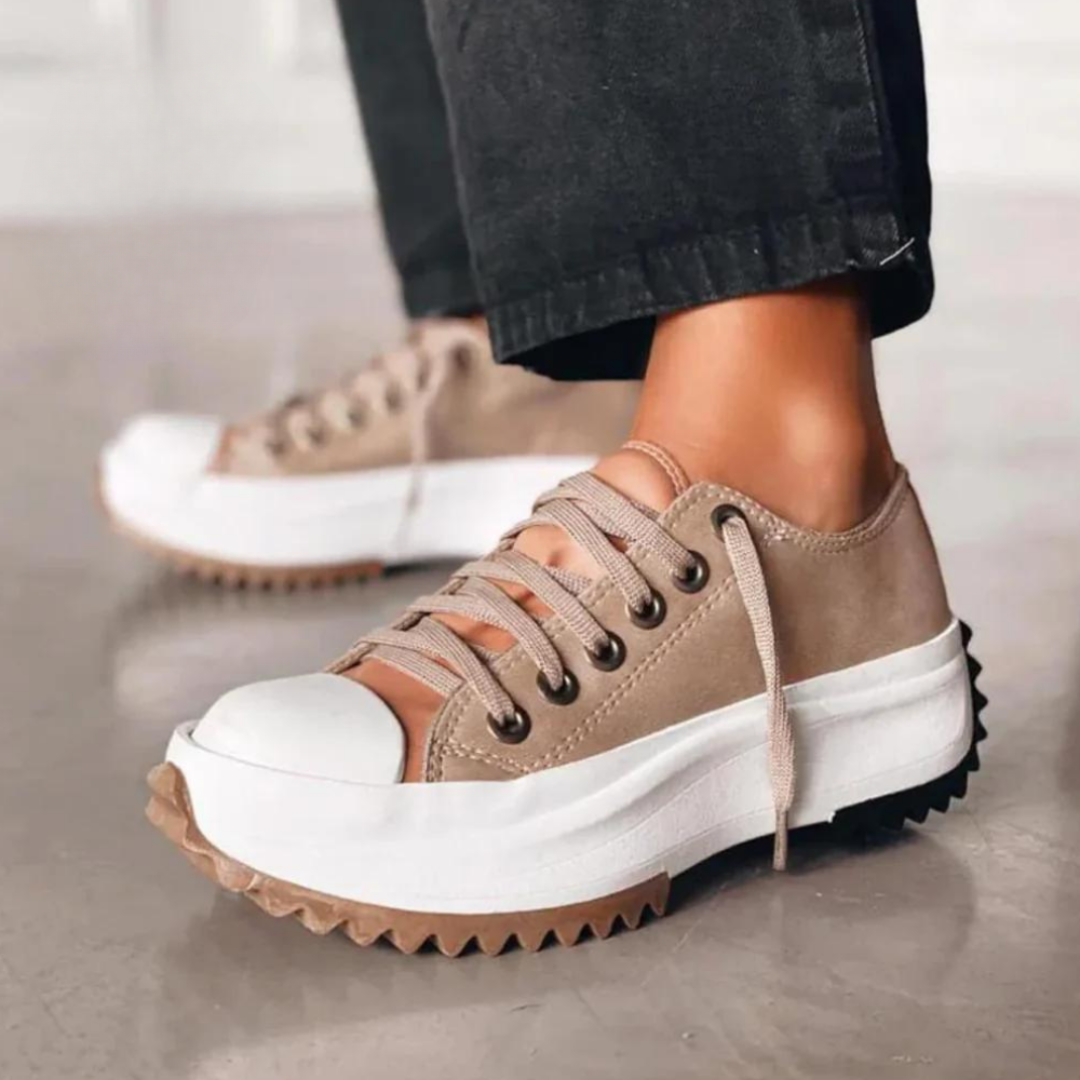 Zapatillas deportivas informales para mujer, silueta depurada y diseño ligero