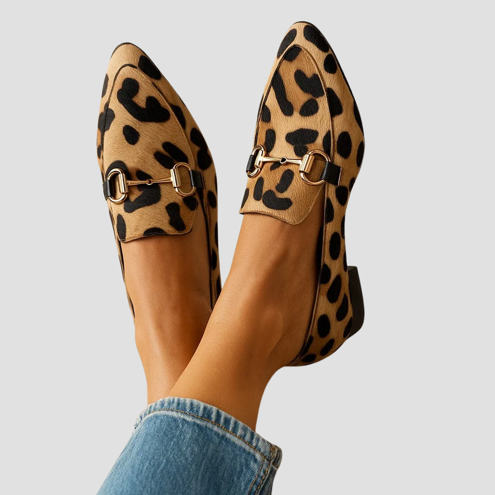 Mocasines para mujer con soporte ortopédico