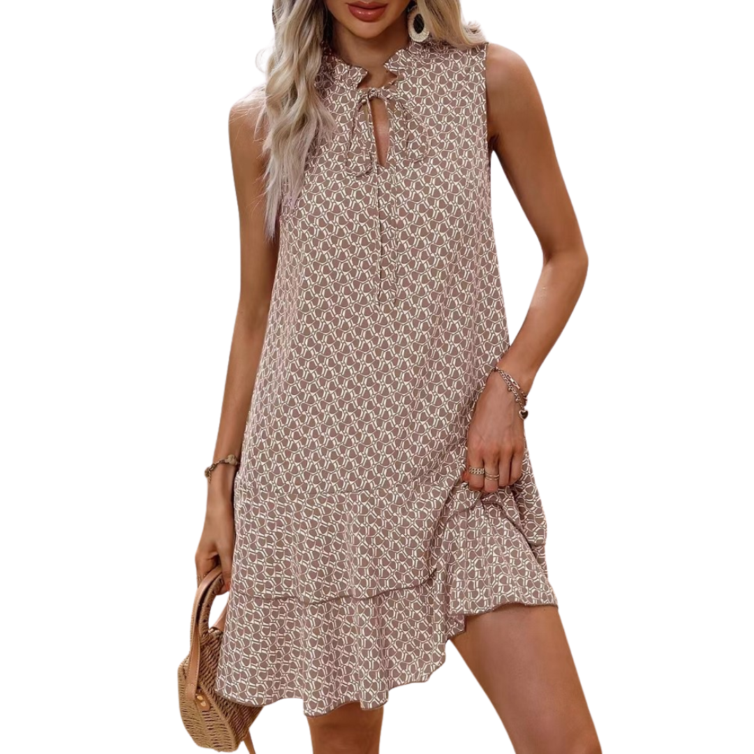 Women's Midi Dress V-neck