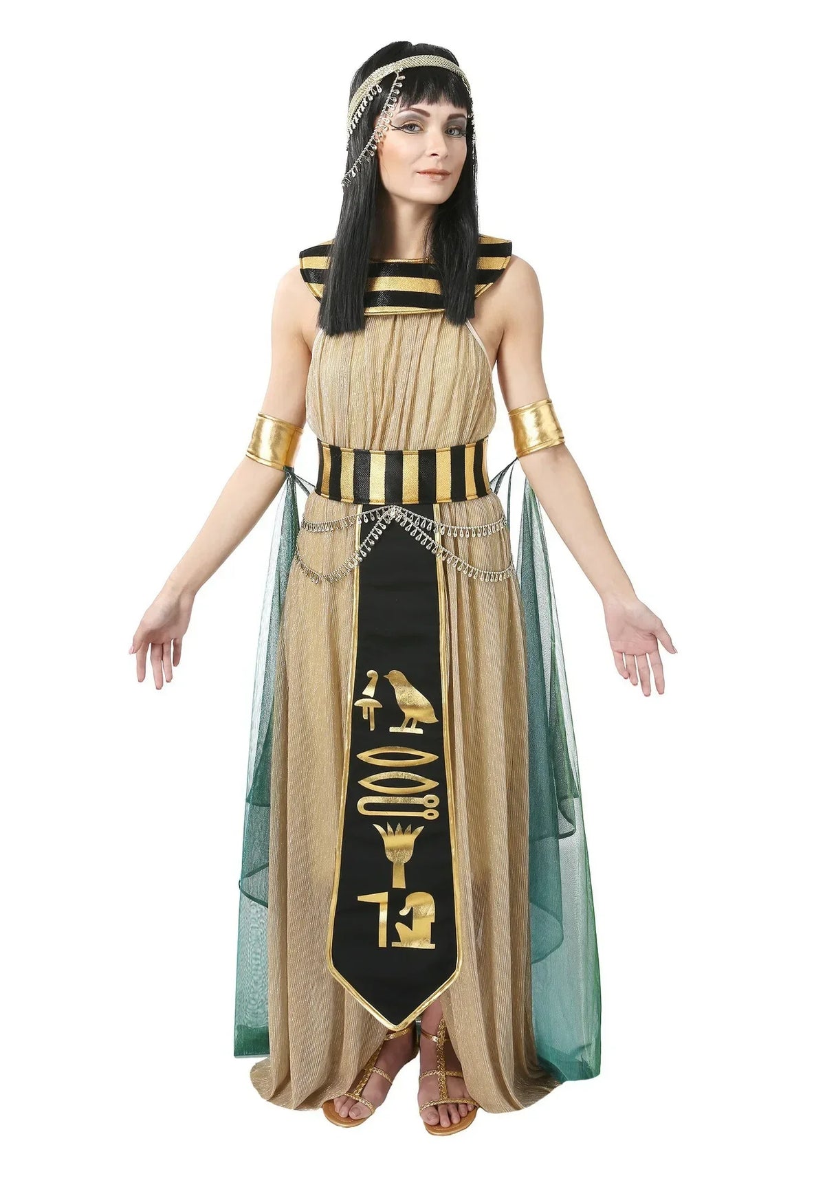 Egyptian Pharaoh & Queen Couple Costume Halloween Carnival