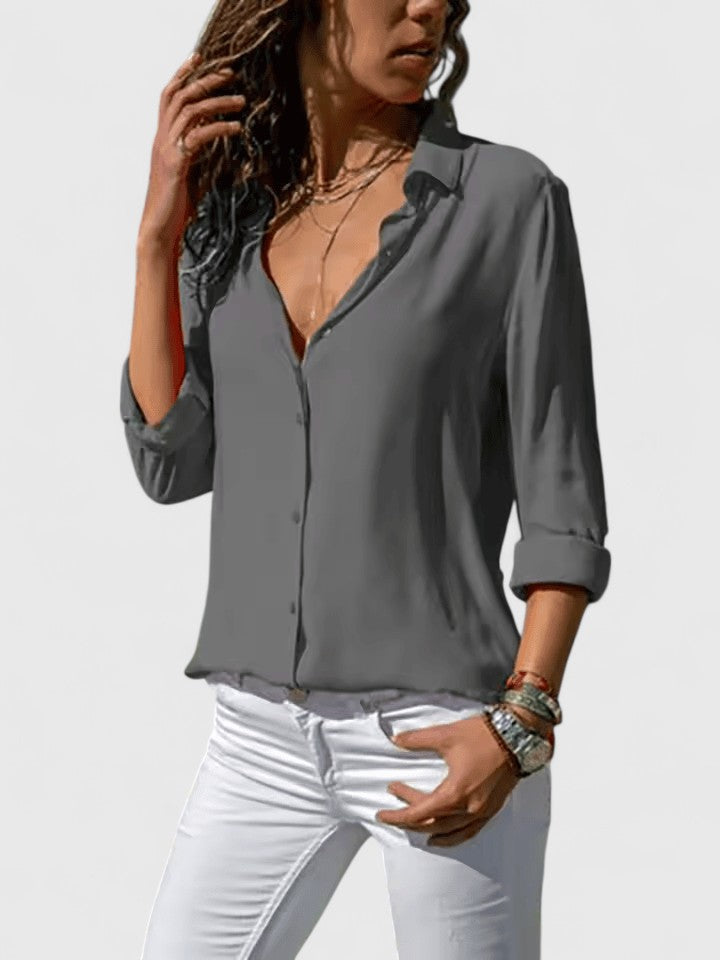 Women's Blouse V-neck