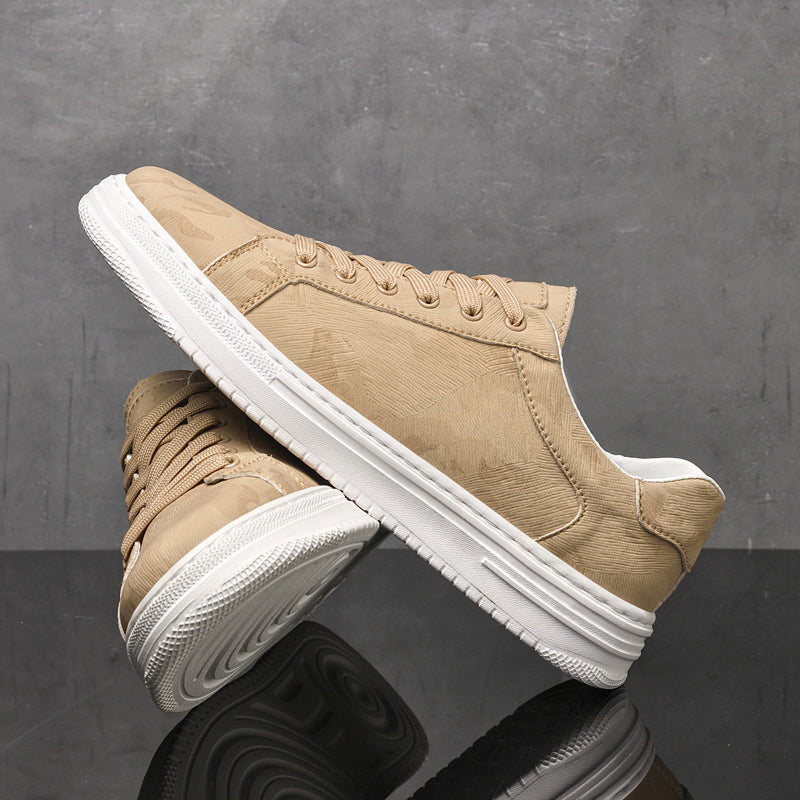 Sneakers in pelle, vera pelle di qualità superiore, versatili per ogni giorno