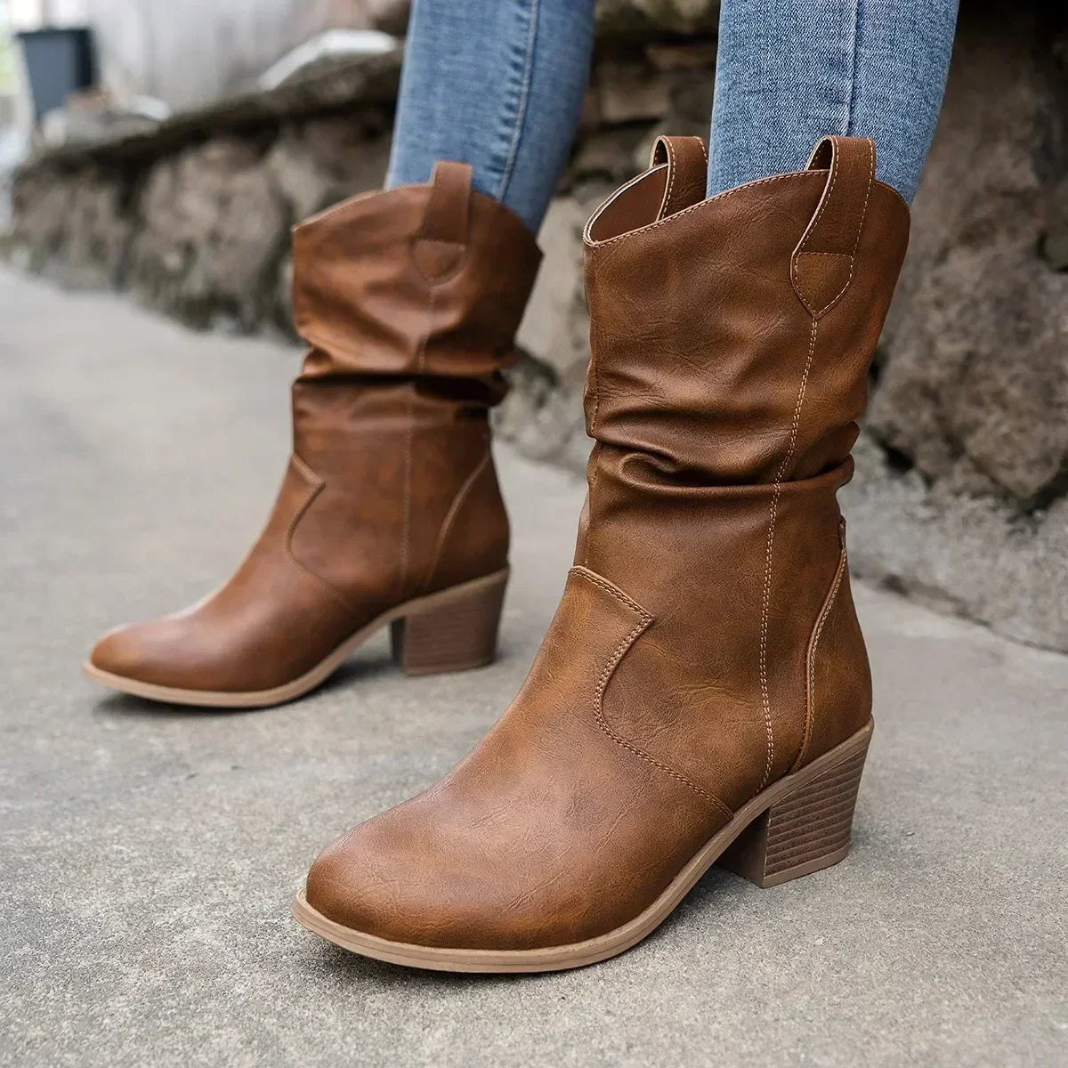 Abito da donna in pelle