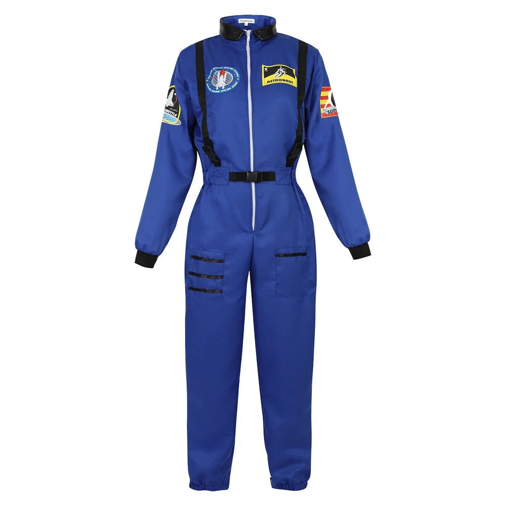Astronaut Couple Costume Jumpsuit Unisex Halloween Cosplay