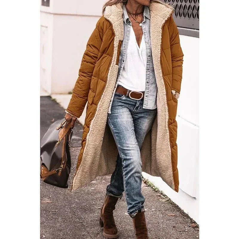 Ensemble blazer femme avec poches latérales