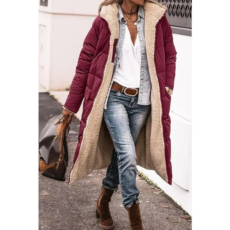 Ensemble blazer femme avec poches latérales