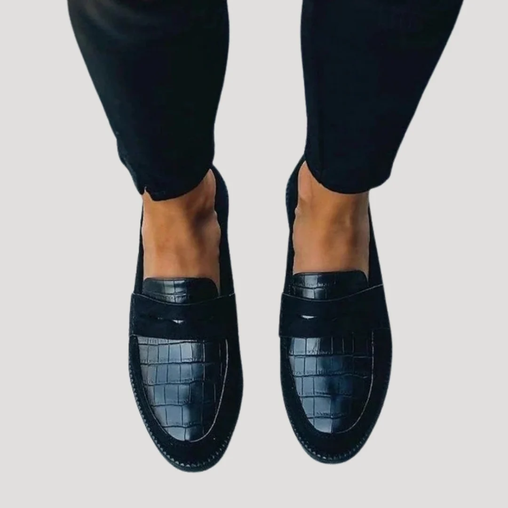 Women's Loafers Leather orthopedic support