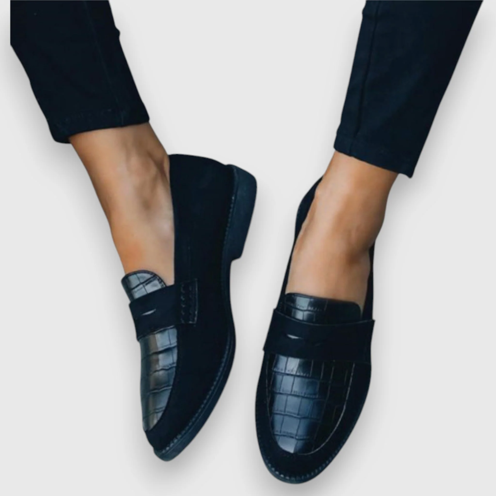 Women's Loafers Leather orthopedic support