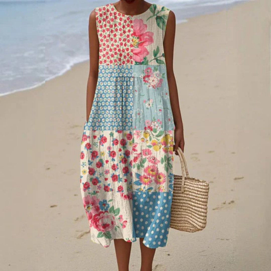 Women's Midi Dress floral print