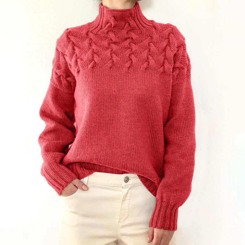 Pull femme à nouer devant