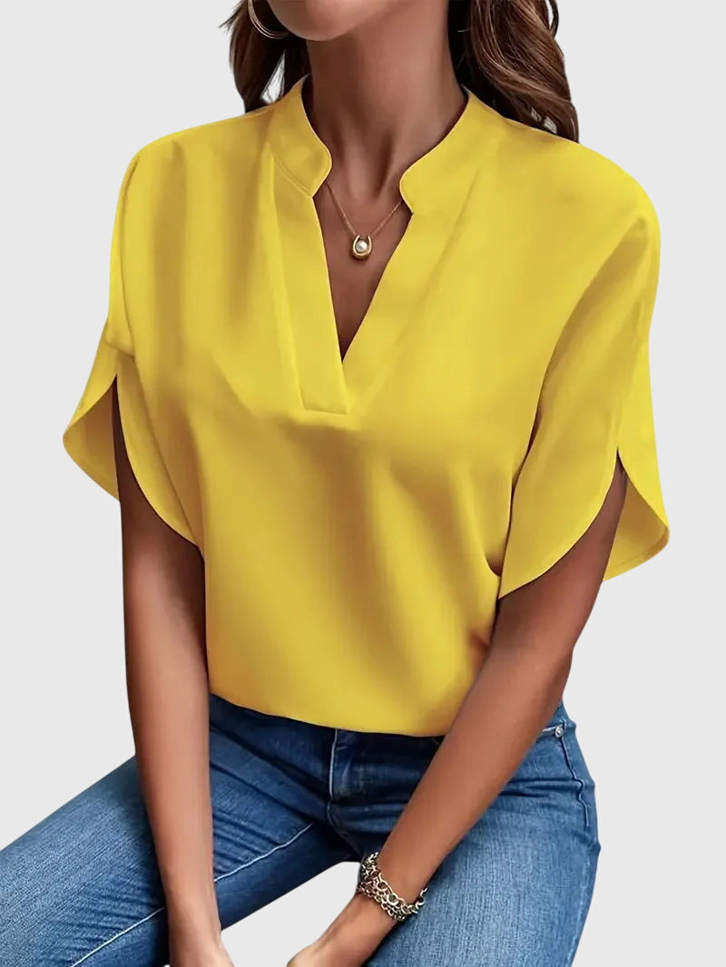 Vestido para mujer con escote en V