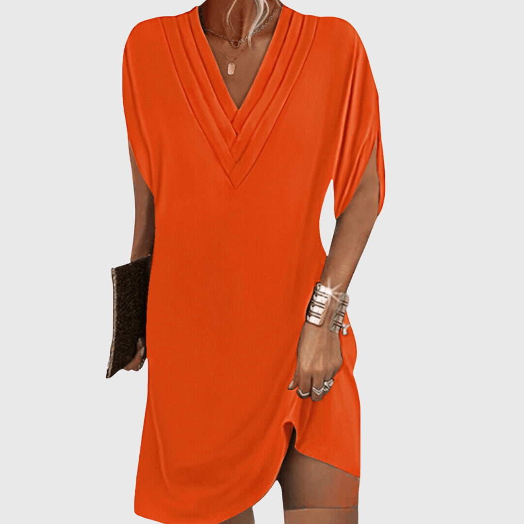 Women's Dress V-neck