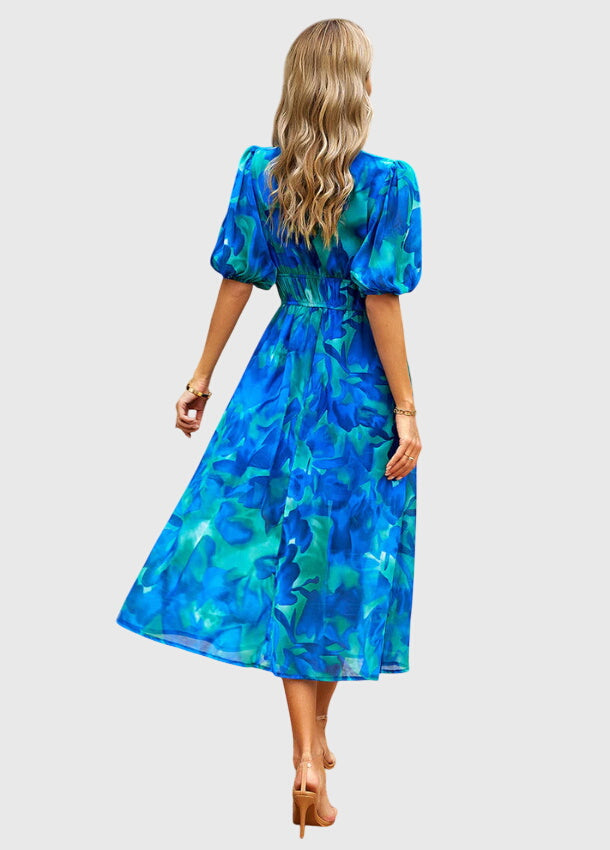 Women's Midi Dress floral print
