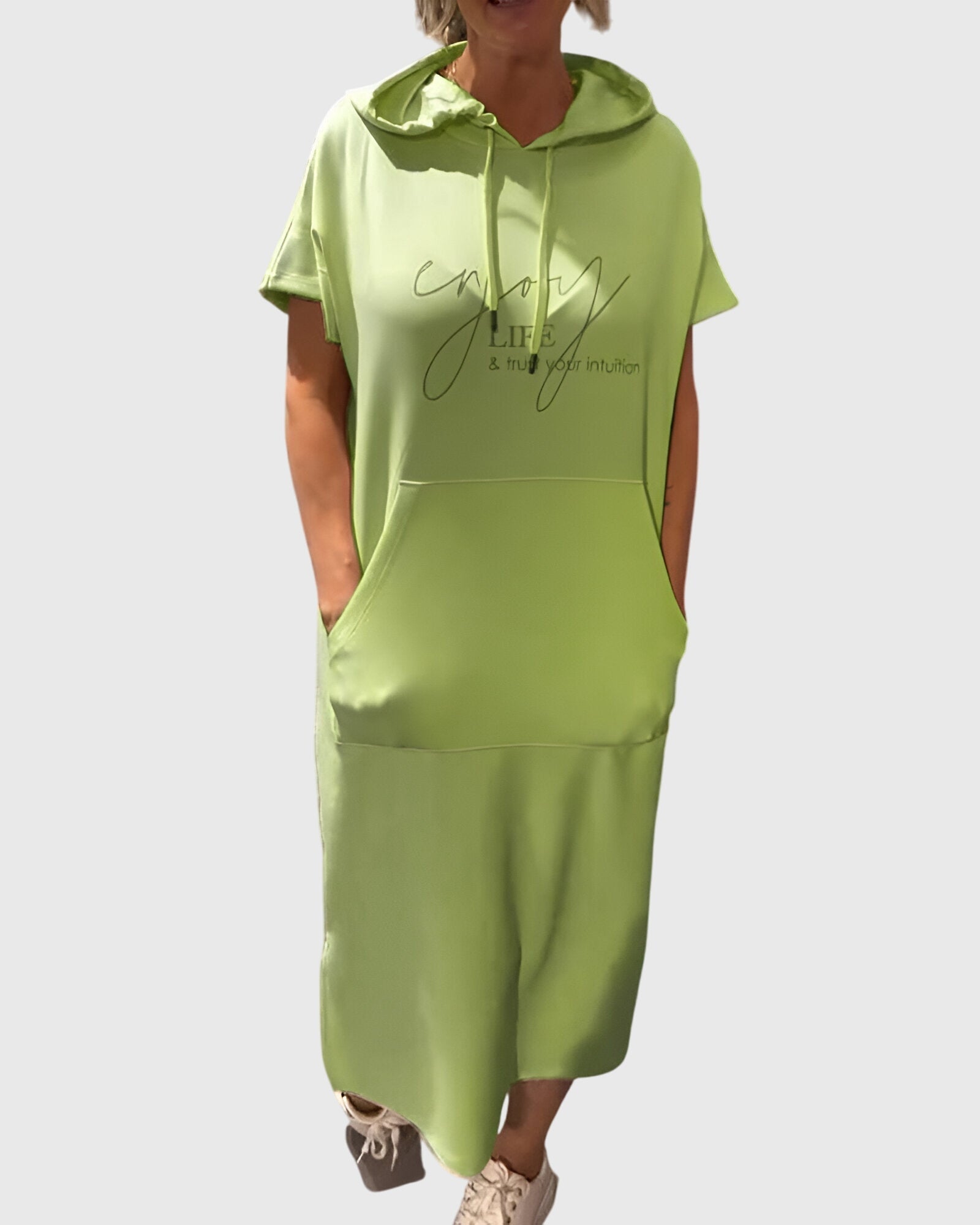 Women's Midi Dress side pockets
