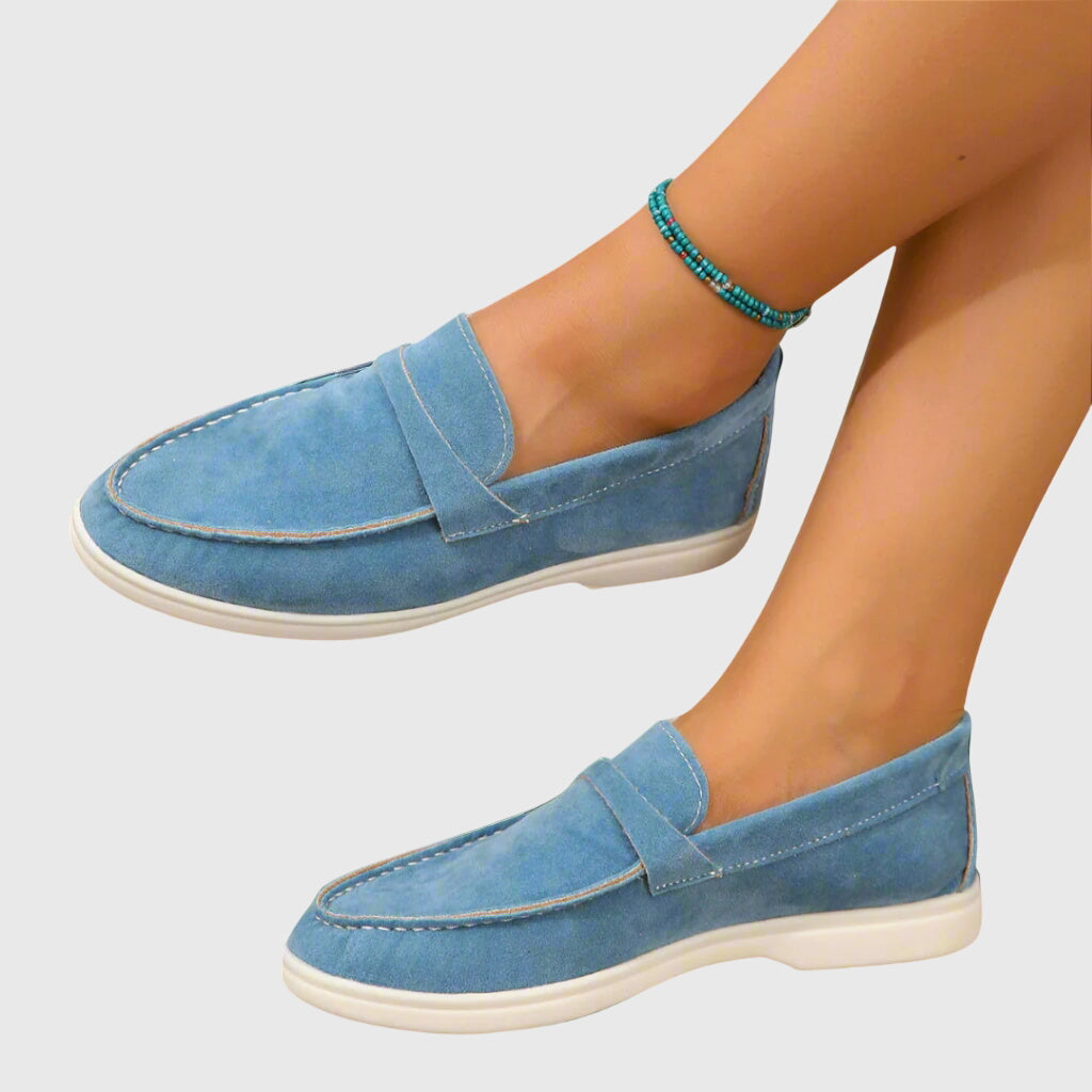 Mocasines para mujer con soporte ortopédico