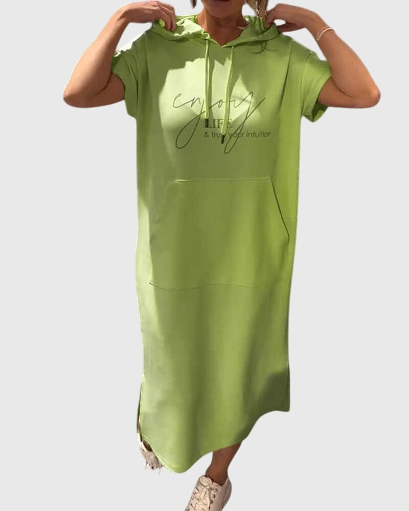 Women's Midi Dress side pockets