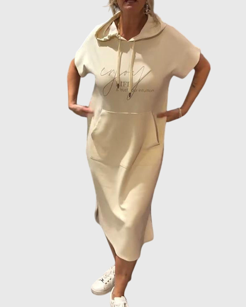 Women's Midi Dress side pockets