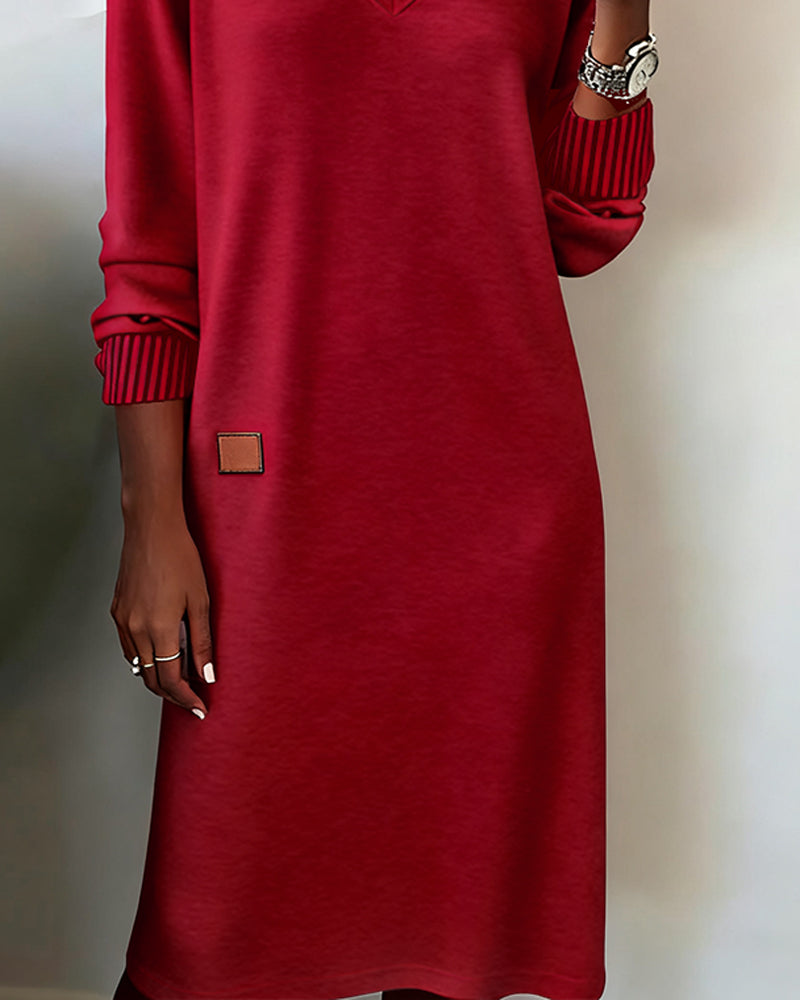 Women's Dress V-neck