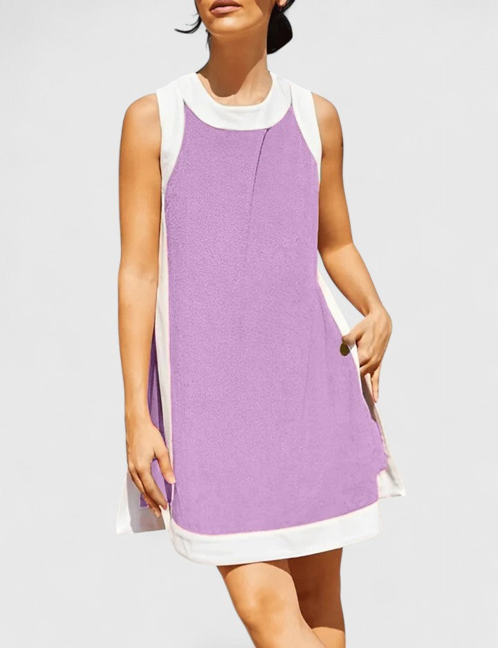 Robe femme avec poches latérales