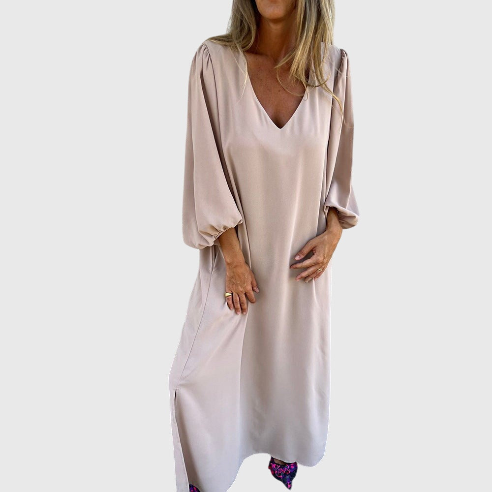 Women's Midi Dress side pockets