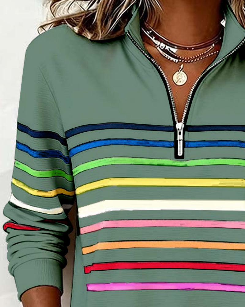 Vestido para mujer con patrón de rayas verticales