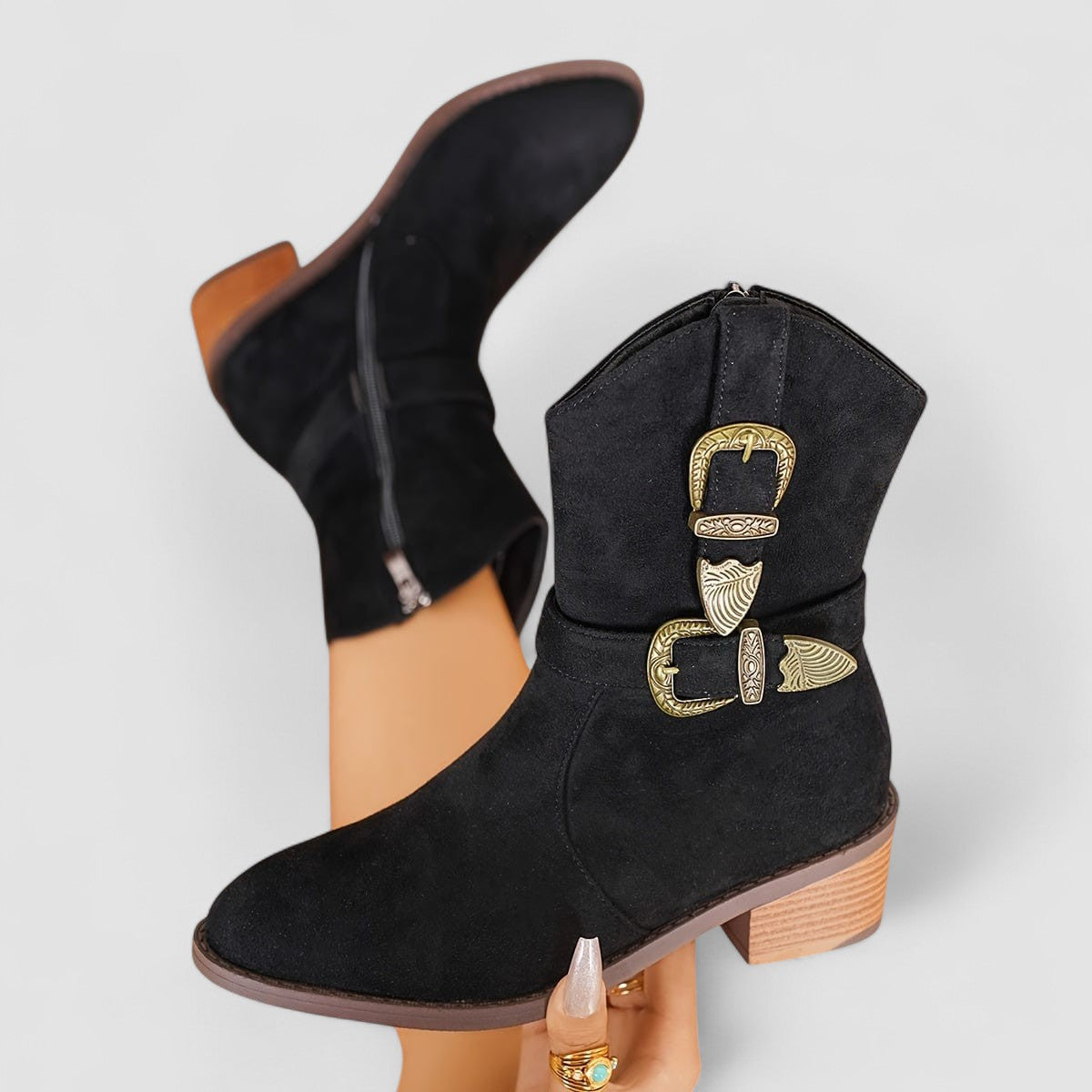 Women's Dress Suede orthopedic support