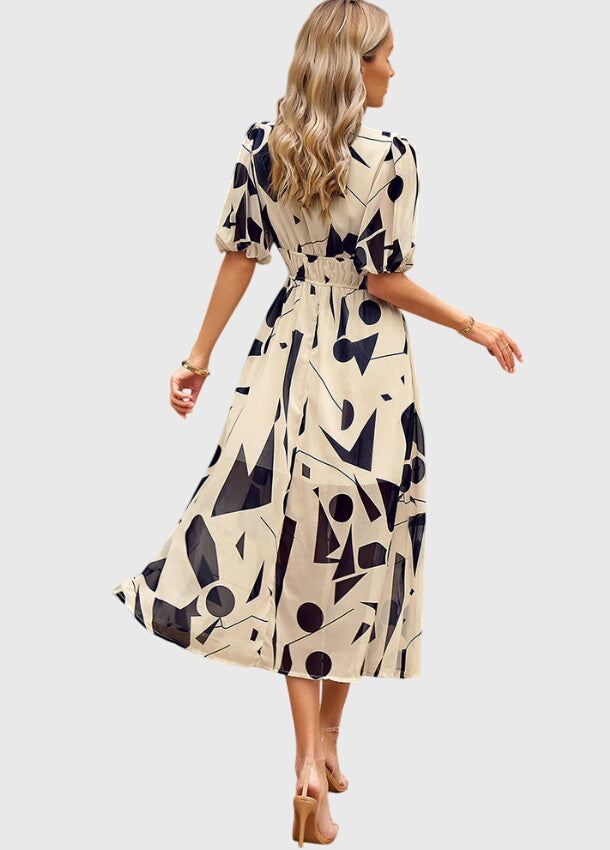Women's Midi Dress floral print