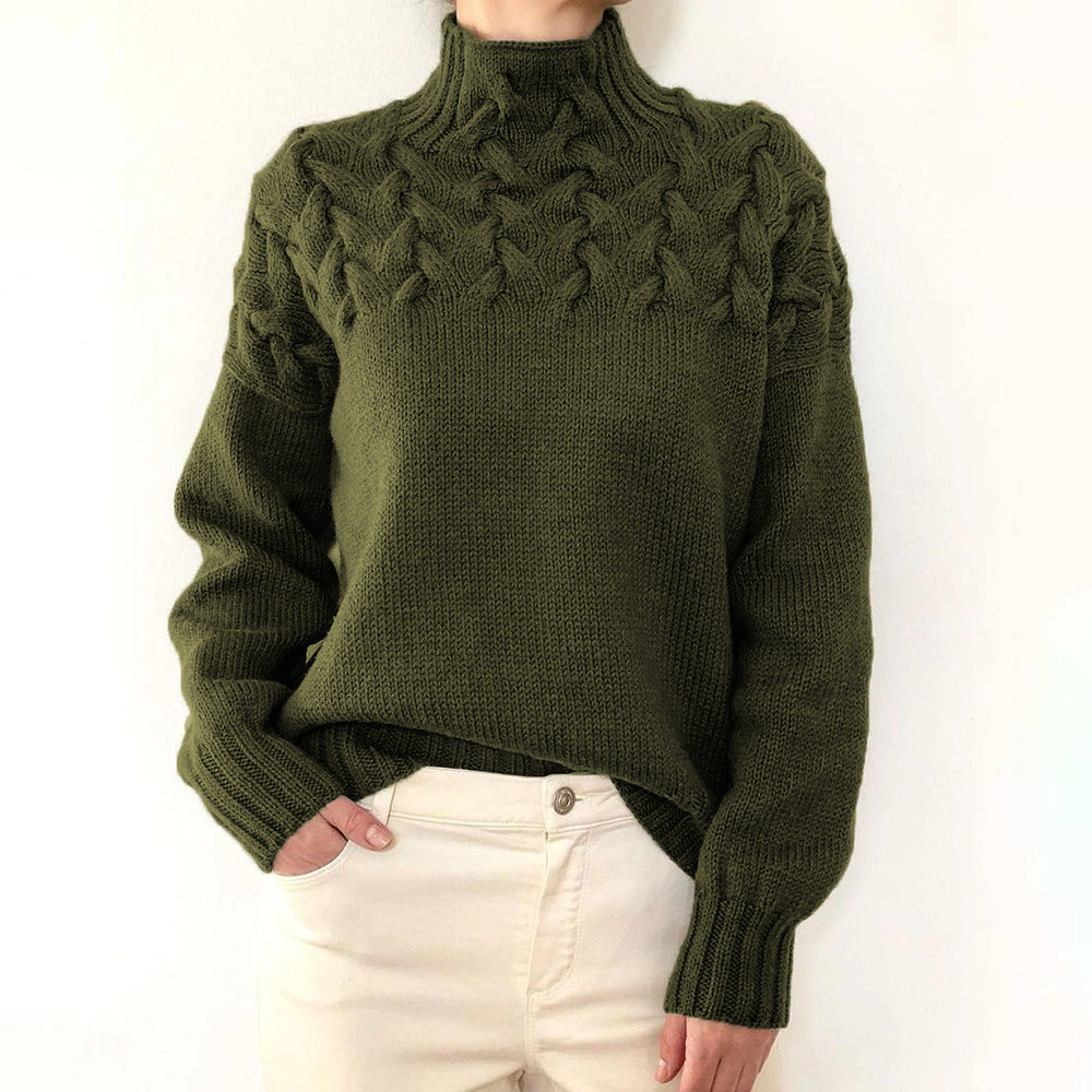 Pull femme à nouer devant