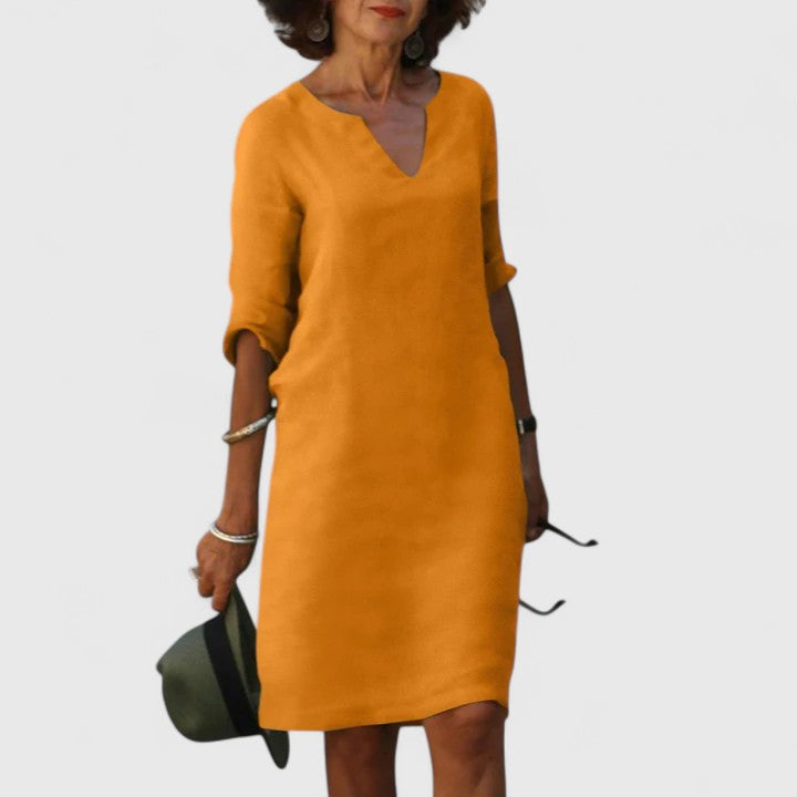 Women's Dress V-neck
