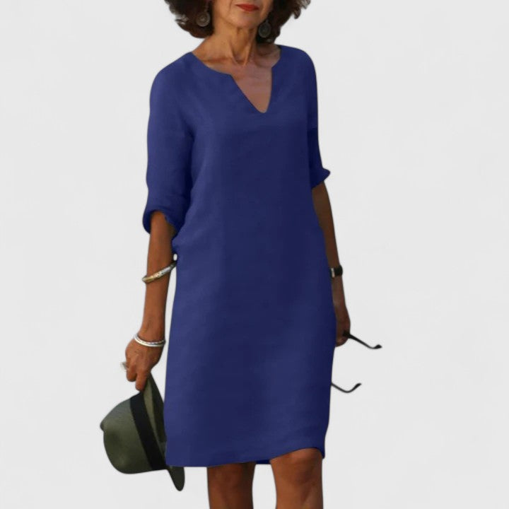Women's Dress V-neck