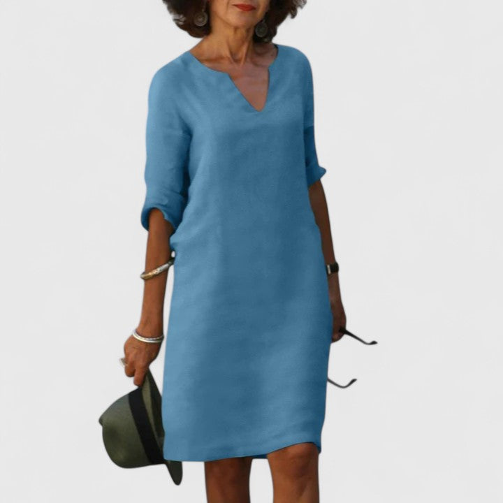 Women's Dress V-neck
