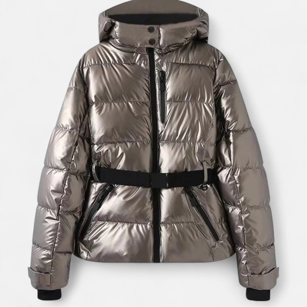Chaqueta de esquí entallada para mujer, técnica, elegante y de alto rendimiento invernal