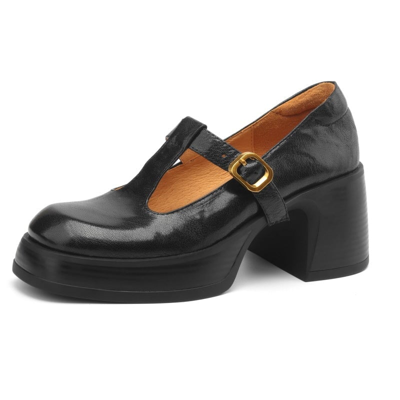 Women's Mary Janes Leather