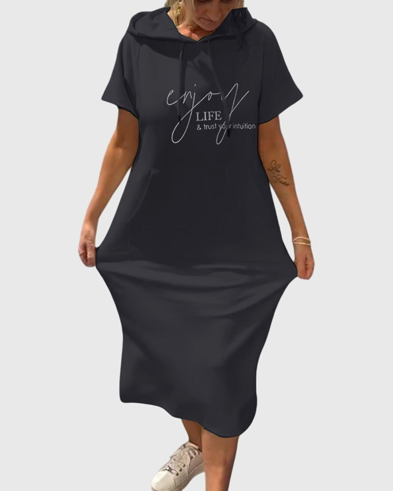 Women's Midi Dress side pockets